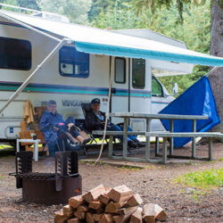 Nakusp Camping Couple