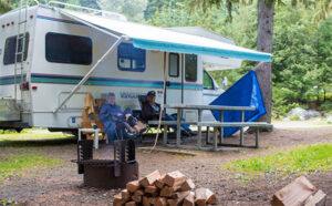 Nakusp Camping Couple